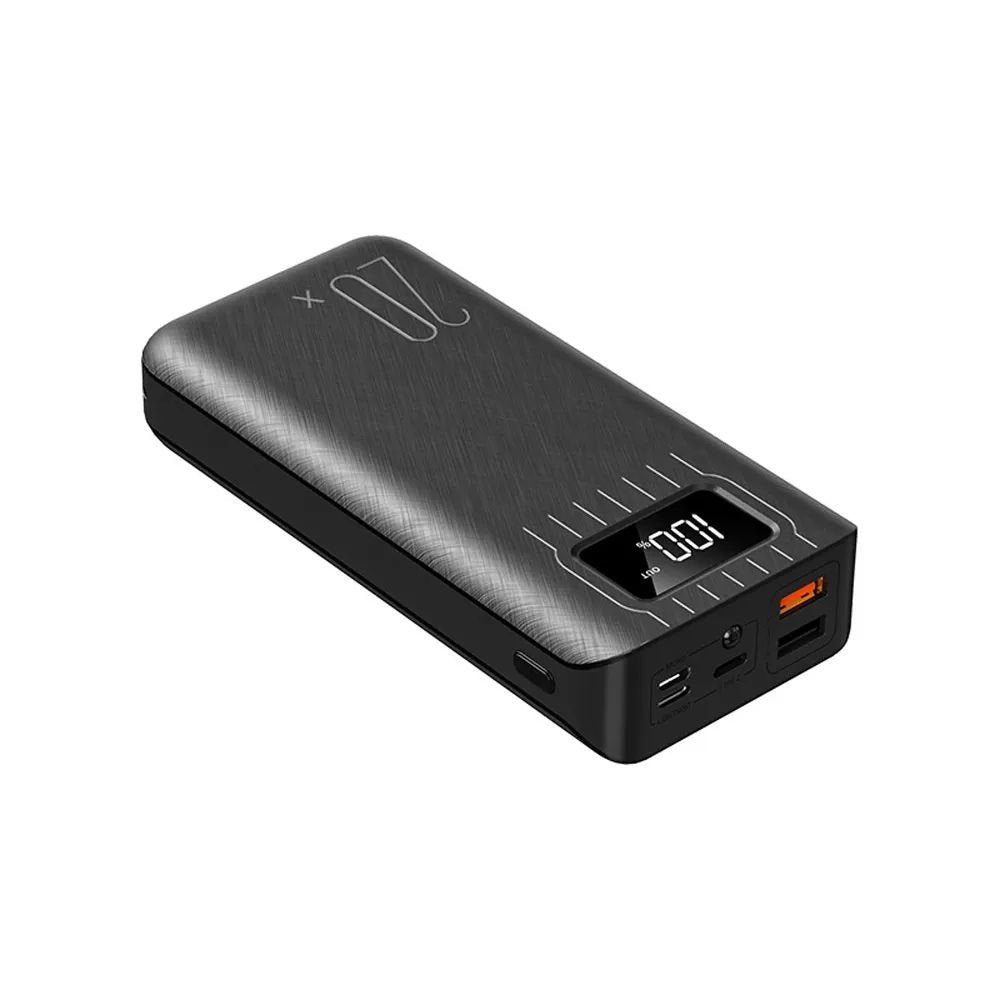 External Battery Power Bank Dual USB With LED Flashlight