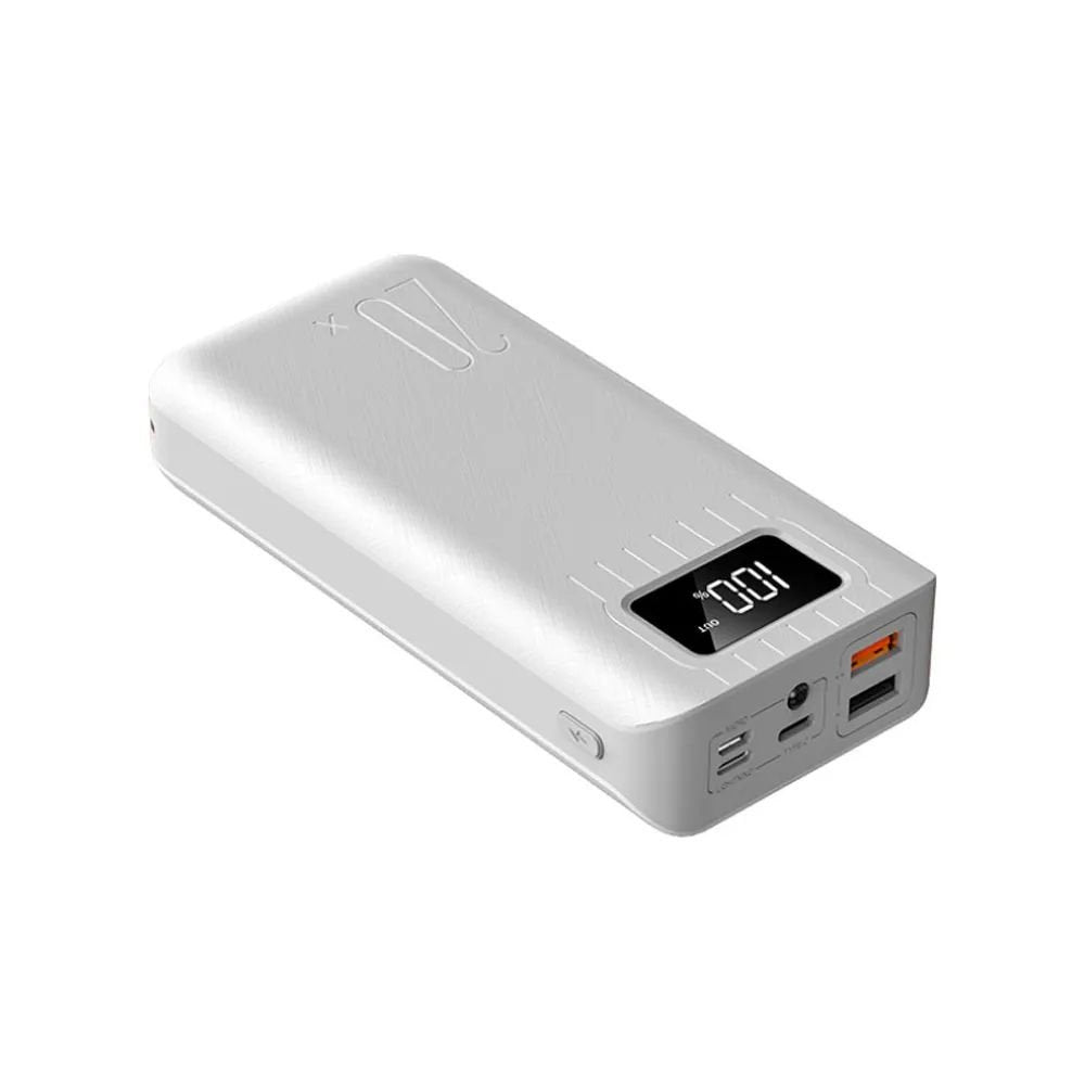 External Battery Power Bank Dual USB With LED Flashlight